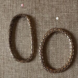 Plunder Gold and Brown Textured bracelet